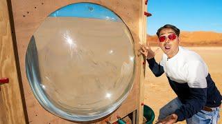 We Made Worlds Biggest Magnifying Lens - 1000 Rupees Only