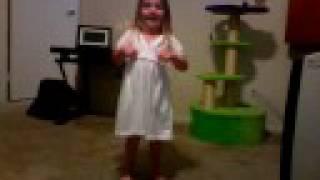 I Got Nerve - Christine dancing/singing 3yrs old