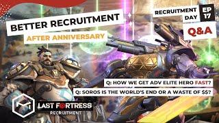 Last Fortress: Underground - Recruitment Sharing [EP17] How We Get AE Hero Fast, Winning Soros