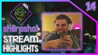 sh6rpshot STREAM HIGHLIGHTS #14 - EATING MY CONTROLLER, INSANE LOOPS, FUNNY MOMENTS & More!