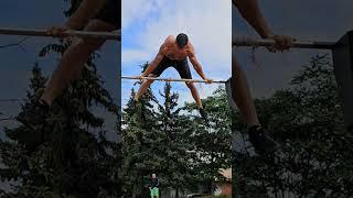 First Calisthenics Workout Outside for this Fall (2023)  #shorts #calisthenics #workout