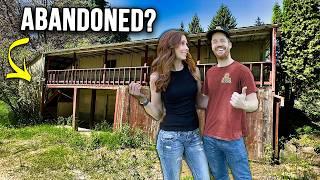 We Bought The CHEAPEST Property We Could Find (abandoned mobile home)