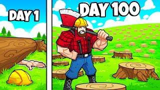 I became the ULTIMATE lumberjack!