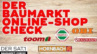 Wie nutzerfreundlich sind die Online-Shops der Baumärkte? | Der SAT.1 Baumarkt-Check