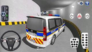 New Police Van Hyundai Staria in Parking Building - 3D Driving Class 2024- best Android gameplay