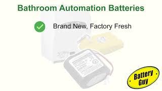 BatteryGuy Bathroom Automation Batteries