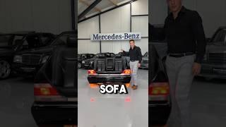 The most SPECIAL sofa in the world?!  - W140 - Mercedes Benz - Benzcollectorsneek