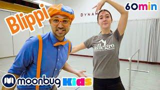 Move and Dance with Blippi - Learn To Dance | Blippi | Kids Songs | Moonbug Kids