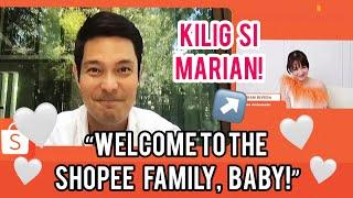 "BABY" — Dingdong Dantes || Kilig na kilig si Marian Rivera!  BITAMINA! #Shopee