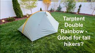 Tarptent Double Rainbow Review - A Tall Hikers Perspective