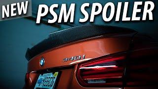 BMW F30 | PSM STYLE CARBON FIBER SPOILER INSTALL