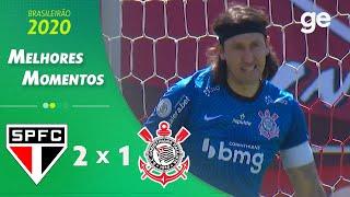 SÃO PAULO 2 X 1 CORINTHIANS | MELHORES MOMENTOS | 6ª RODADA BRASILEIRÃO 2020 | ge.globo