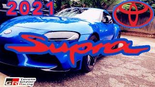 2021 TOYOTA GR SUPRA A91-CF EDITION | REFRACTION BLUE | OUTSIDE | EPISODE 22