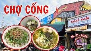 Chợ Cống Huế nhộn nhịp mùa Tết Giáp Thìn 2024