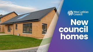 New West Lothian Council homes