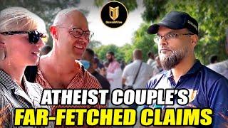 Atheists' Laughable Beliefs Challenged By Muslim | Hashim | Speakers Corner