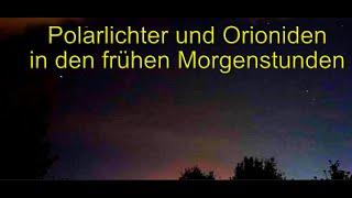 Polarlichter und Orioniden über Thüringen 05.10.2024 erst in den frühen Morgenstunden