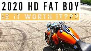 2020 Harley  Davidson Fat Boy Review FROM a NON-Harley guy!