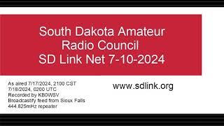 SDARC SD Link Net SF 7-17-2024 Broadcastify Feed