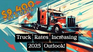 Truck Rates Increasing: 2025 Outlook for Carriers and Owner-Operators!