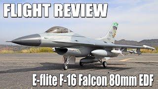 E-flite F-16 Falcon 80mm EDF PNP Assembly & Flight Review | The RC Geek