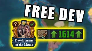 This EU4 Inca Mission Gives you FREE DEV When expanding...