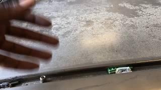 Mercedes-Benz 300CE Roof Rail Trim Removal C124