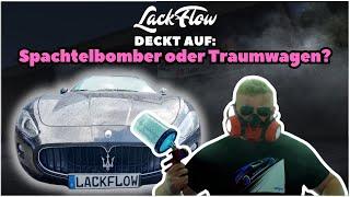 Spachtelbomber vs Traumwagen! Der Lack Flow-Test!