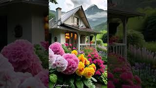The Cozy Cottage & A Floral Retreat  #cottagenest #relaxing #cottagevibes #scenery