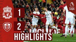 HIGHLIGHTS: Liverpool 1-2 Leeds United | Salah levels, but Reds lose late