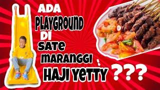 main di playground sambil makan enak di sate maranggi haji yetty