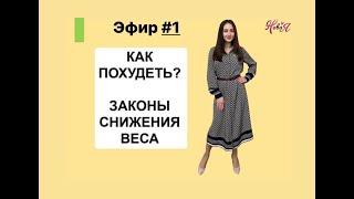 вебинар . Почему не работают Диеты . Законы снижения веса