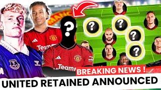 BREAKING NewsMan United Official Retained List AnnouncedTransfer News CONFIRMED #manutdnews #mufc