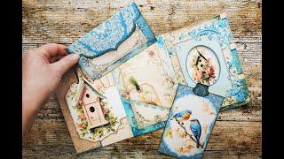 Little Bird Printable Folio, Junk Journal Tutorial