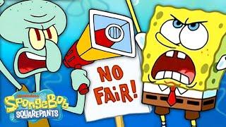 SpongeBob Quits the Krusty Krab?!  "Squid on Strike" Full Scene | SpongeBob