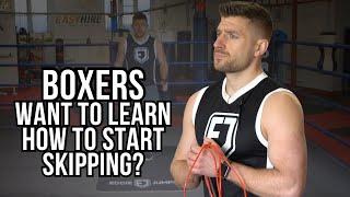 BOXERS LEARN HOW TO START SKIPPING | Boxing | Jump Rope | The Basic Bounce