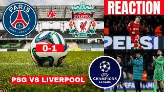 PSG vs Liverpool 0-1 Live Champions League UCL Football Match Score Commentary Highlights Direct