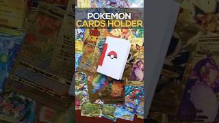DIY Pokemon Card binder  #pokemon #shorts