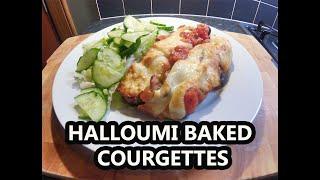 FAST 800 HALLOUMI BAKED COURGETTES /From the Fast 800 Easy book