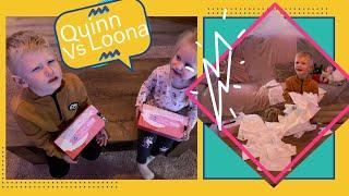 Loona VS Quinn, wie wint de grote prijs. 5 day's challenge. Day two "TISSUE BOX"
