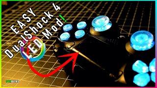 EASY PS4 Controller LED Mod Tutorial | eXtremeRate DTF Dualshock 4 LED Kit Install