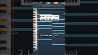 How to Make a Brent Faiyaz beat in 60 second| Brent Faiyaz type beat tutorial