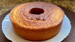 DE LAMBER OS BEIÇOS ESSE BOLO GRANDE FOFINHO DE LARANJA! RECEITA DA MINHA MÃE!