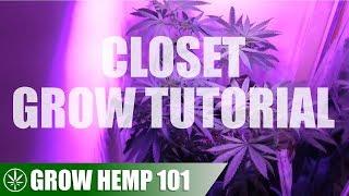 Building a Closet Grow & Timelapse Grow Tutorial