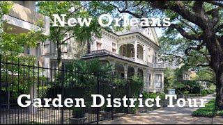 New Orleans, LA – Garden District  |  A 4K City Walking Tour