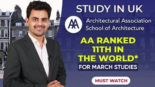 Architectural Association School of Architecture - Ranked 11th in the World | Study In UK