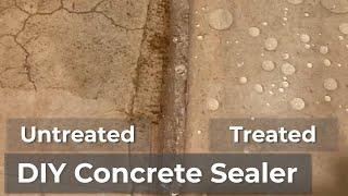 DIY Concrete Sealer, Basement floor seal for waterproofing and preventing moisture & musty smell