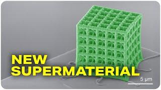 New Material: As Strong As Steel, As Light As Styrofoam!