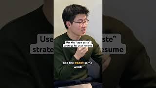 How to beat the resume bot/AI and get to the interview #internship #university #intern #resume