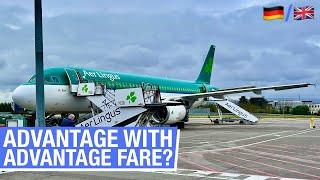 Aer Lingus | Economy | A320 | Dublin - Hamburg